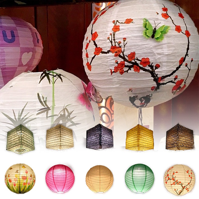 Japanese 30cm Printed Flower R - Japanese Lantern Paper review and price