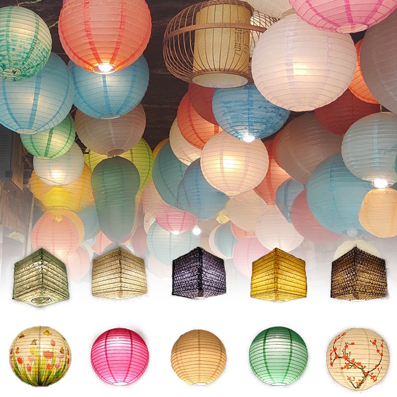 Japanese 30cm Printed Flower R - Japanese Lantern Paper review and price