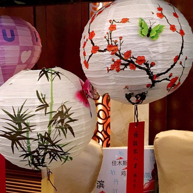 Japanese 30cm Printed Flower R - Japanese Lantern Paper review and price