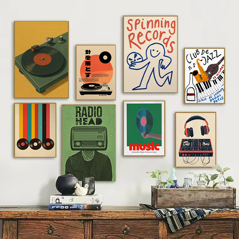 Retro Japanese Style Vinyl Rec - Japanese Life Quotes review and price