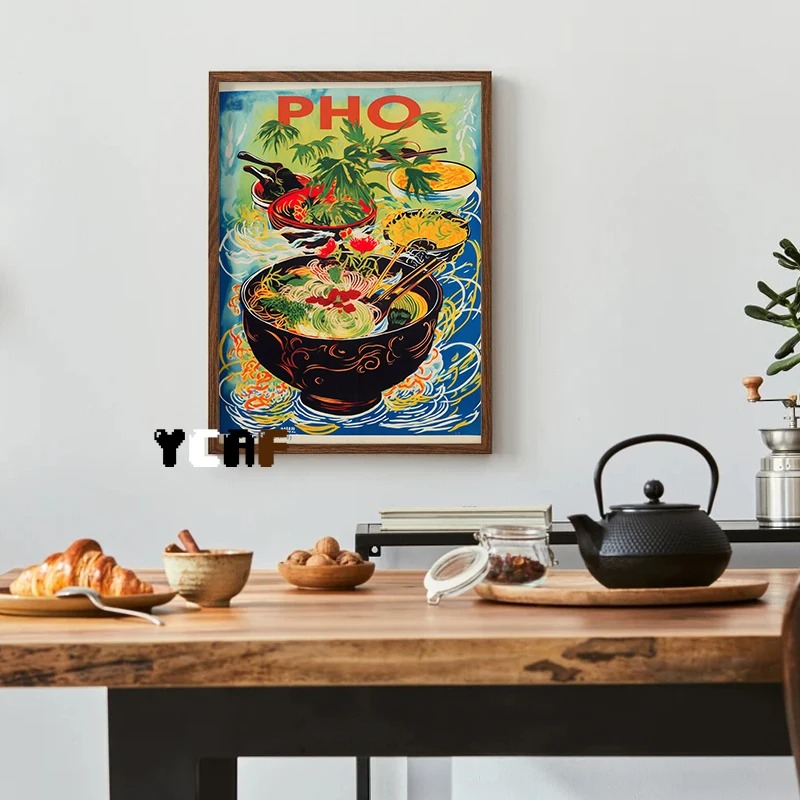 Vintage Japanese Food Poster C - Japanese Lifestyle And Food review and price