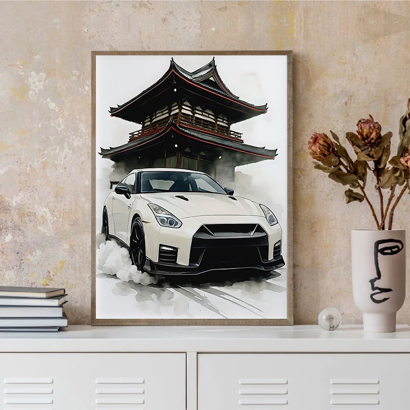 Japanese Style Supercar Wall A - Japanese Luxury Lifestyle review and price