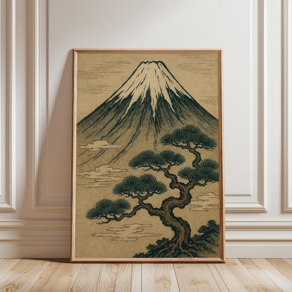 Mount Fuji Japanese Landscape  - Japanese Zen Lifestyle review and price