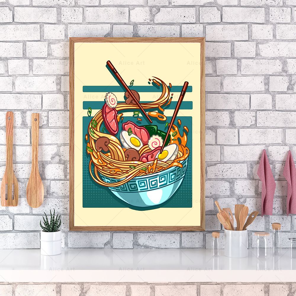 Japanese Style Poster Kitchen  - Japanese Lifestyle And Food review and price