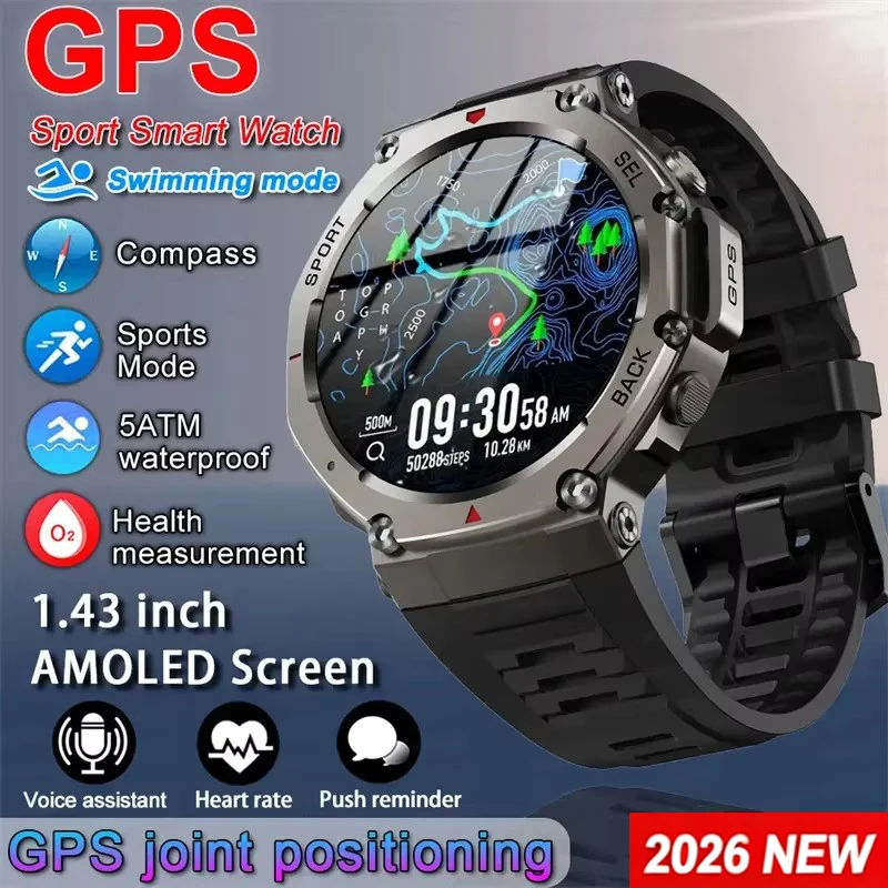 Men's Smart Watch GPS AMOLED T - Japanese Lifestyle Called review and price
