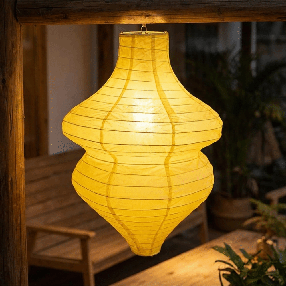 Creative Vintage Flower Bottle - Japanese Lantern Paper review and price